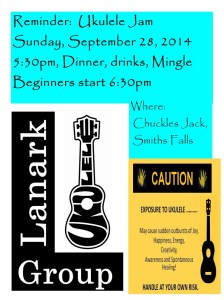 LUG reminder September 2014